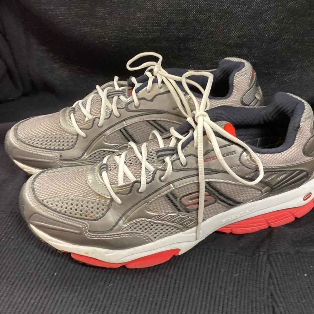 Skechers | Shape-Ups XF Extended Fitness Silver Women's Sneakers Size 10.5